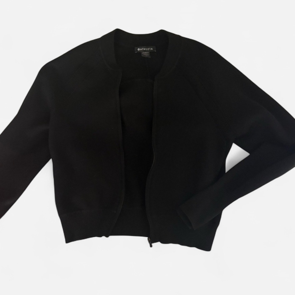 Athleta Black zip up